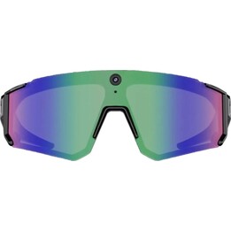 Gafas de sol deportivas Colmi V06 AI (negro con lentes azules)