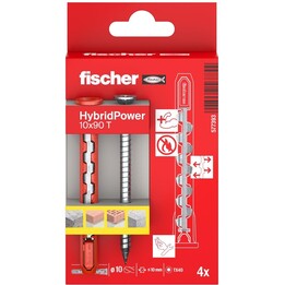 Viti Fischer Hybridpower 10x90 / 50 pezzi. Viti Torx resistenti al fuoco