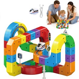 Extralink Toys Zestaw TorÓw Magnetycznych Kolejka Magnetyczna Lévitation magnétique (150 Szt.)