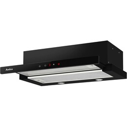 Exaustor telescópico de encastrar Amica Otp6641Bg, 60 cm, preto