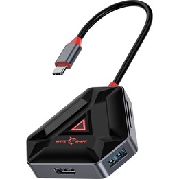 HUB White Shark Hexagon 6 EN 1 Tipo-C