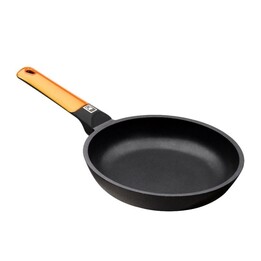 Bra Efficient Orange Frying Pan A281220/ Ø20cm/ Cast Aluminum/ Suitable for Induction