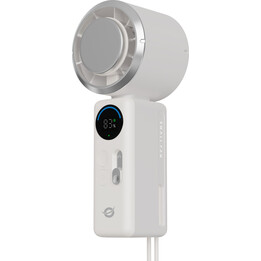 CONCEPTRONIC AERIVA03C Turbo-Handventilator mit Kühlplatte weiß