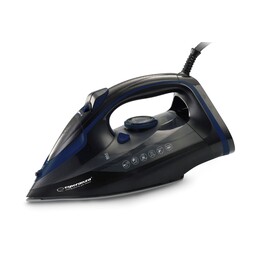 Ferro da stiro a vapore Esperanza EHI012 con piastra in ceramica, nero, 2600 W
