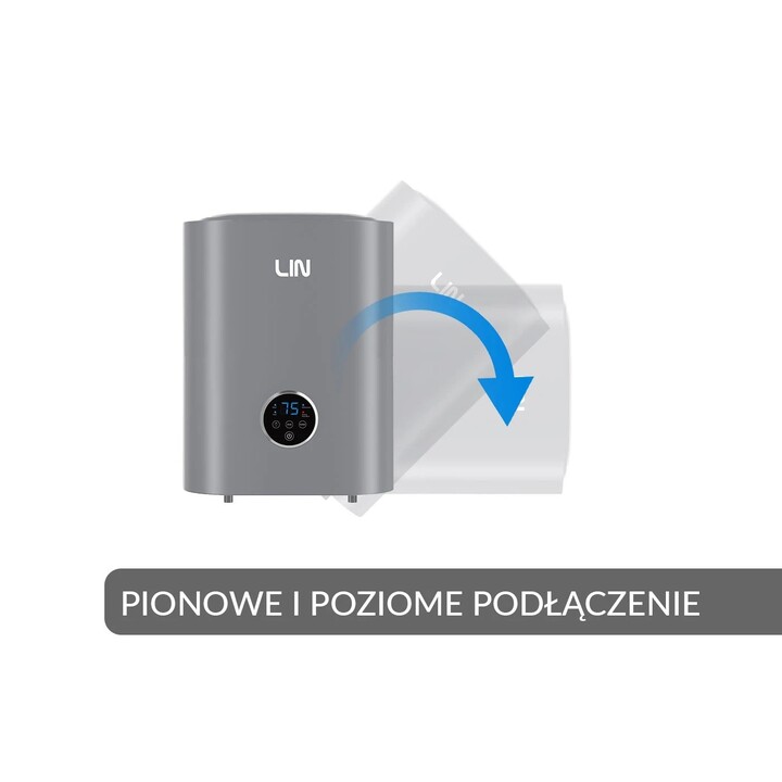 Termo eléctrico LIN LIFVD1SMGY 30L UNIVERSAL gris