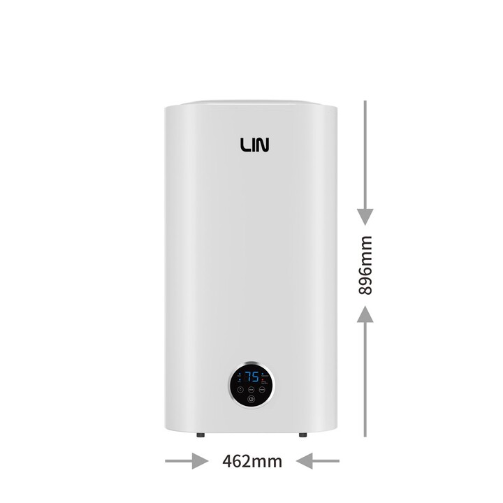 LIN LIFVD1SMWH 50L UNIVERSAL electric water heater, white