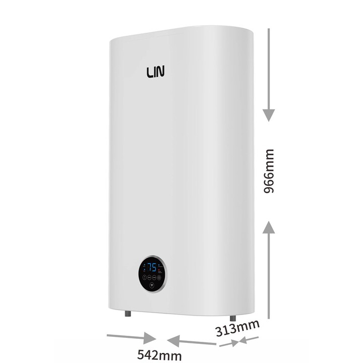 Termo eléctrico LIN LIFVD1SMWH 80 l UNIVERSAL blanco con WiFi
