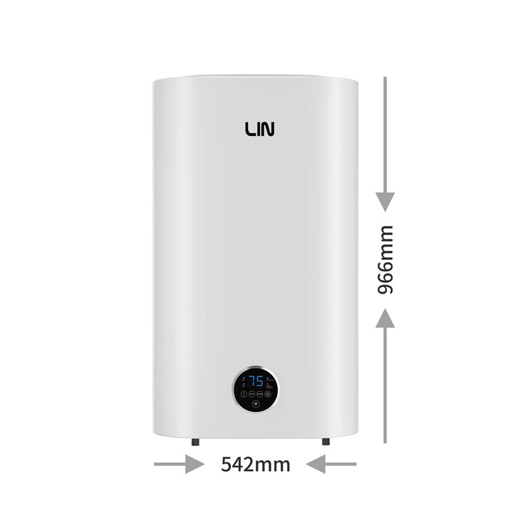 LIN LIFVD1SMWH 80 l UNIVERSAL white electric water heater with WiFi