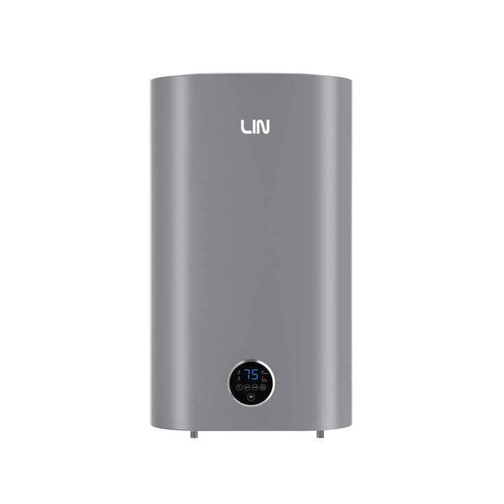 LIN LIFVD1SMGY 80 L UNIVERSAL electric water heater, grey, with WiFi