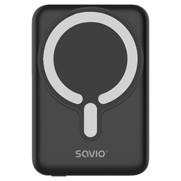 Savio POWERBANK BA-12 10000 mAh, negro, magnético