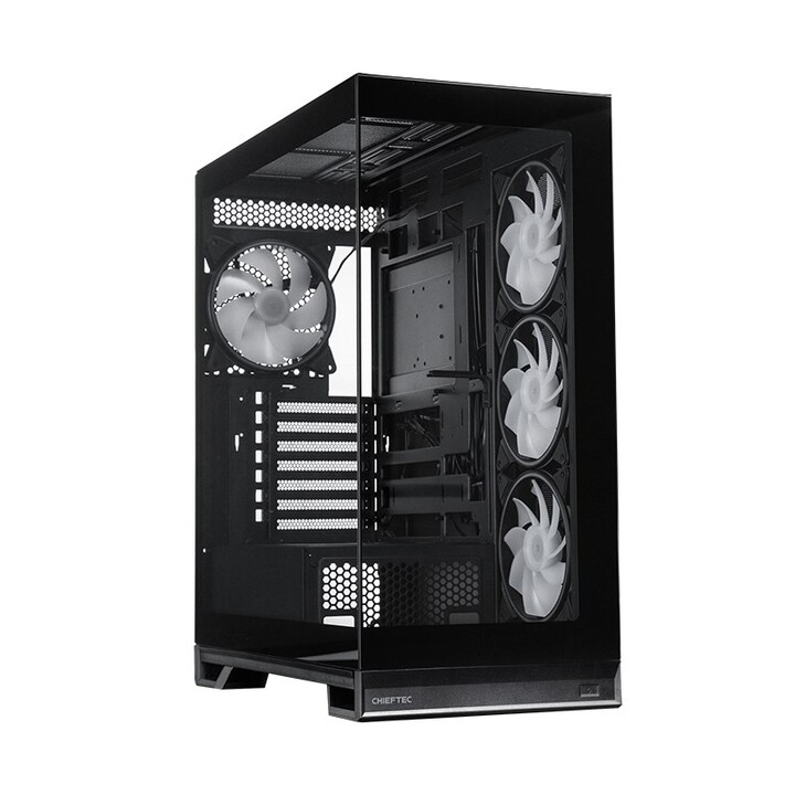 Chieftec GX-30B-OP carcasa de ordenador Midi Tower Negro