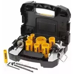 Juego de 12 brocas perforadoras DeWALT, bimetálicas universales.