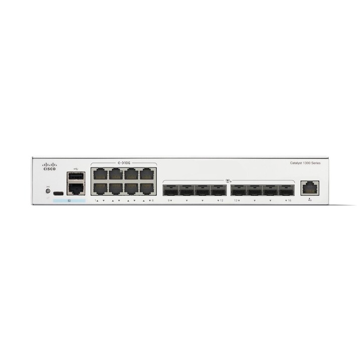 Cisco Catalyst C1300-16XTS Managed L2/L3 Gray Switch
