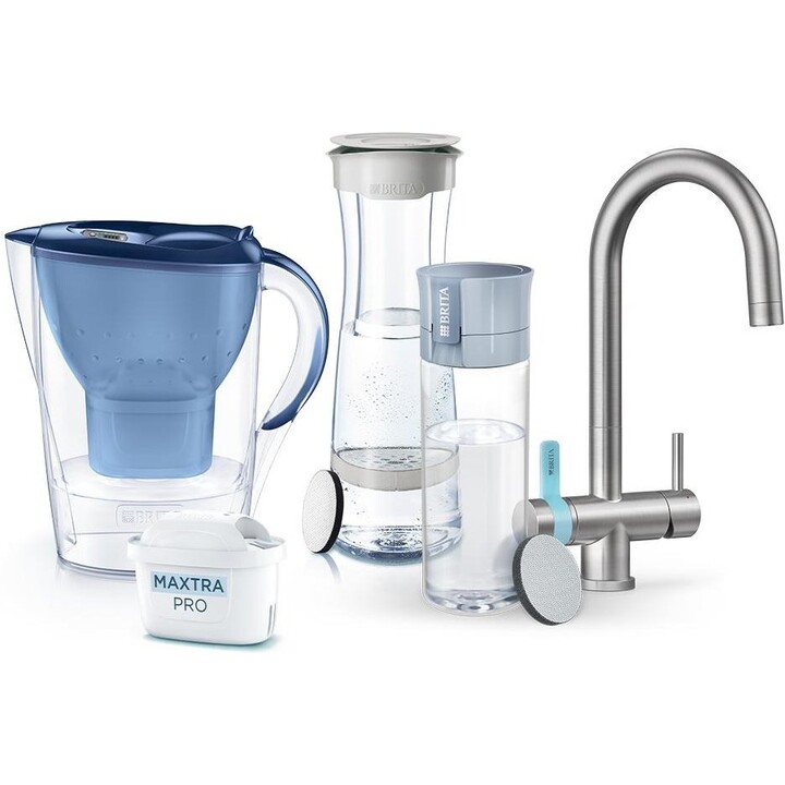 Jarra de cristal Brita de 2,5 litros + 1 filtro mxproallino