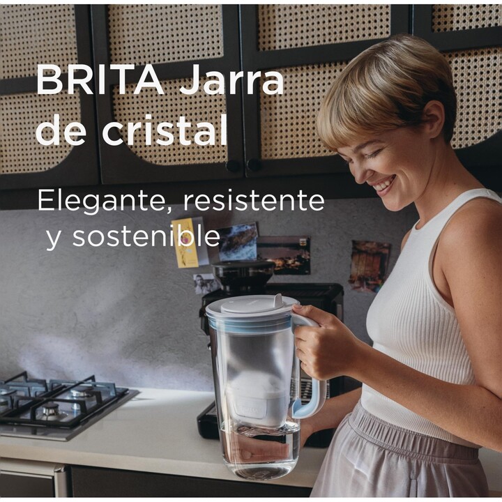 Brita-Glaskanne 2,5 Liter + 1 mxproallino-Filter