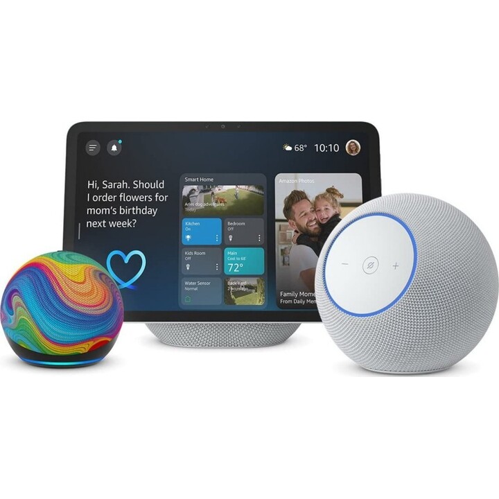 Amazon Echo Show 5 (3. Generation) in Cloud Blue mit Alexa