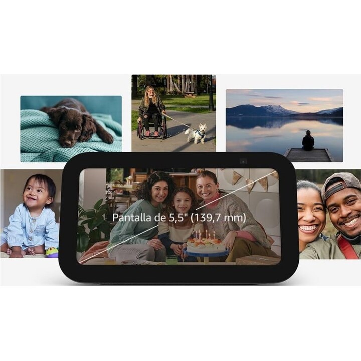 Amazon Echo Show 5 (3ª generazione) bianco con ALEXA