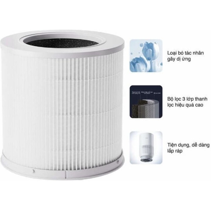 GENERIC Air purifier 4 compact filter compatible with bhr5861gl