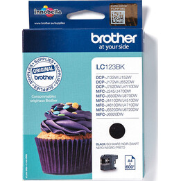 Brother Ink LC 123 Black Schwarz (LC123BK)