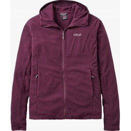 Rab Tecton women's hoodie - berry color, size: S