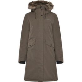 Parka de invierno para mujer Didriksons Erika Parka 3, color marrón moca. Talla: XS