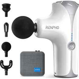Pistola de Massagem Renpho Mini branca PEU-RP-GM173-WH PEURPGM173WH (PEU-RP-GM173-WH)