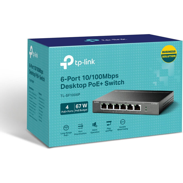 TP-LINK Switch TL-SF1006P TLSF1006P (TL-SF1006P)