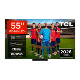 TCL 55C6K Pro 55 inch QD-Mini LED 144Hz 4K Ultra HD Google TV