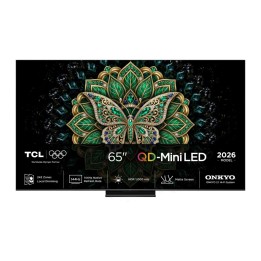 Téléviseur TCL 65C6K Pro 65 pouces Mini LED 144Hz 4K Ultra HD Google TV