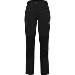 Pantalones Mammut Courmayeur SO para mujer, pantalones de montaña negros, talla: XS