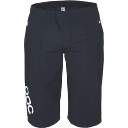 Pantaloncini POC Essential Enduro, colore Uranium Black, taglia: XL