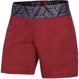 Ocun Pantera Organic Shorts für Damen, Farbe: Weinrot