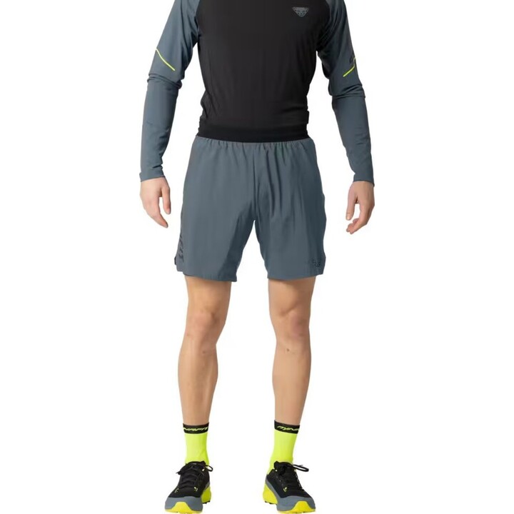 Short de course Dynafit Alpine Pro 2/1, gris cendré, taille M