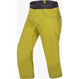 Pantalones cortos de escalada Ocun Jaws 3/4, verde aguacate. Talla: L