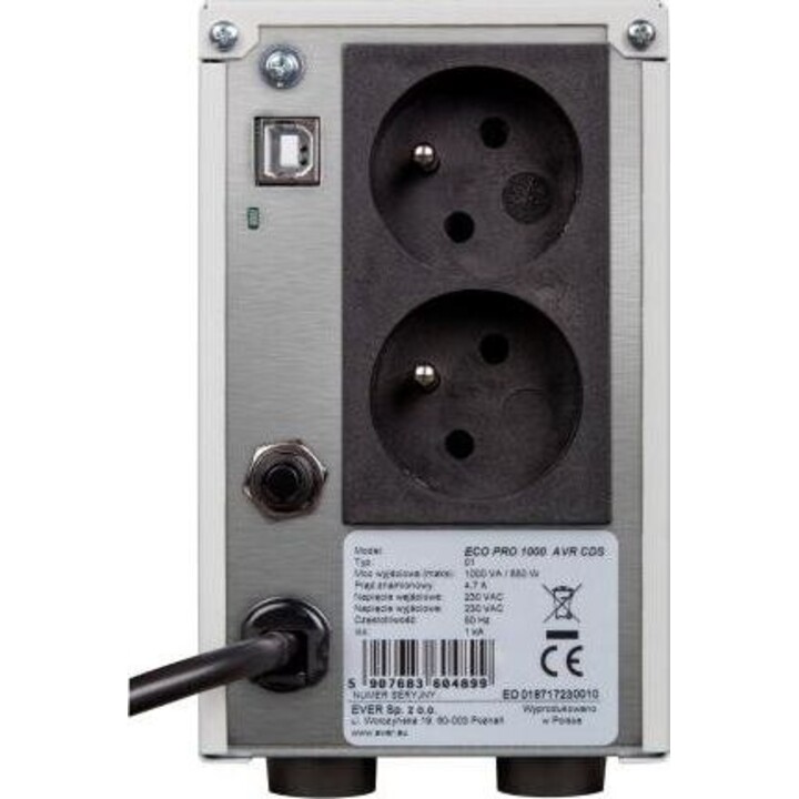 Onduleur ECO PRO 1200 AVR CDS TOUR