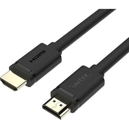 Câble HDMI mâle/mâle 1,5 m v2.0, plaqué or, basique ; Y-C137M