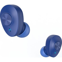 True wireless freedom buddy in ear headphones blue
