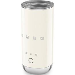 Smeg MFF02CREU Automatischer Milchaufschäumer im 50er-Jahre-Stil, cremefarben