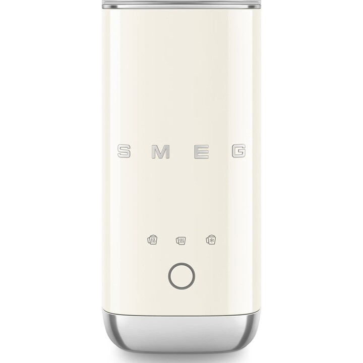 Smeg MFF02CREU 50s Style Automatic Milk Frother, Cream