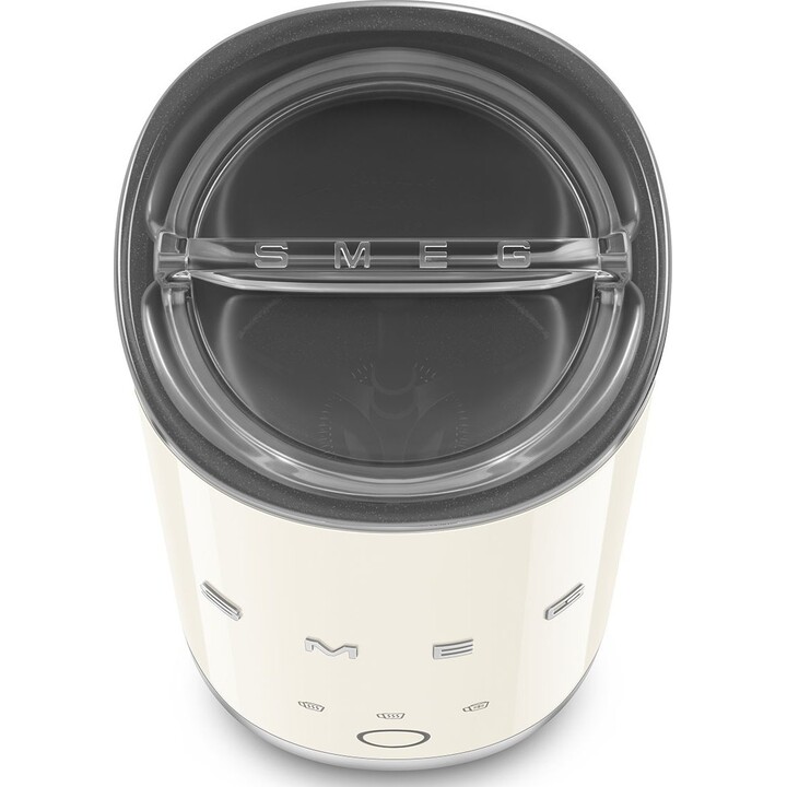 Smeg MFF02CREU, Espumador de Leite Automático ao Estilo dos Anos 50, Cor Creme