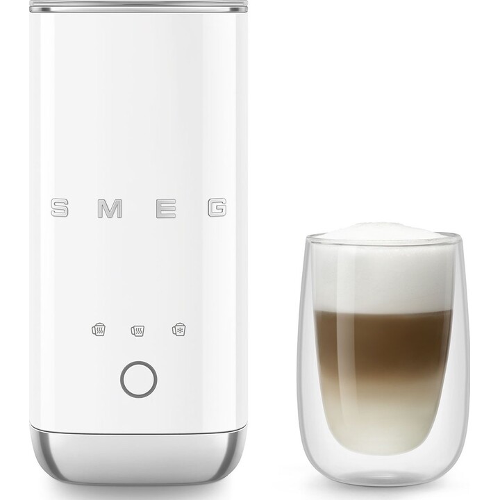 Smeg MFF02WHEU 50s Style Automatic Milk Frother, White