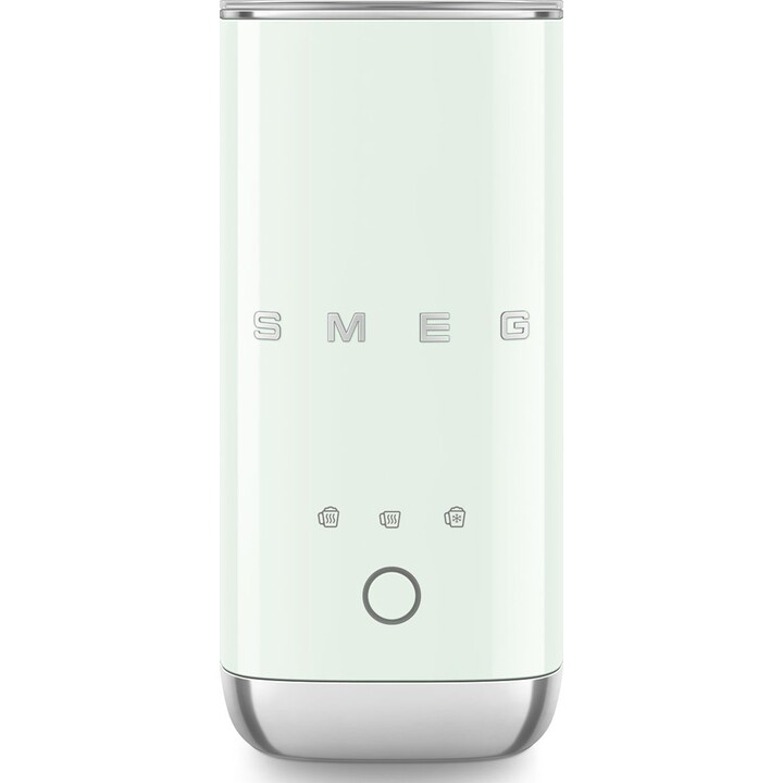 Smeg MFF02PGEU 50s Style Automatic Milk Frother, Pastel Green