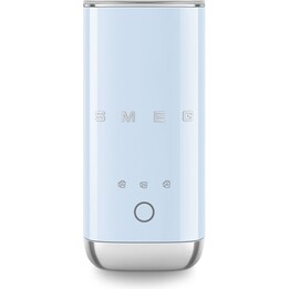 Espumador de leite Smeg estilo anos 50 azul pastel mff02pbeu