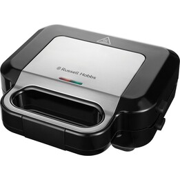 Russell Hobbs Sandwich Waffle Maker 3-in-1 3in1 black siver 26810-56 2681056 (26810-56)