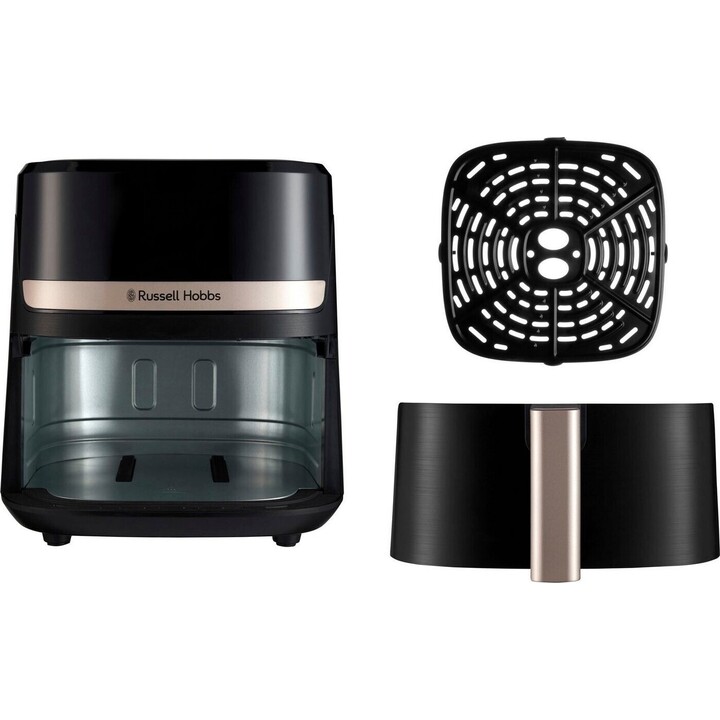 Fritadeira sem óleo Russell Hobbs Satisfry 4,3l preta Schwarz 27610-56 2761056 (27610-56)