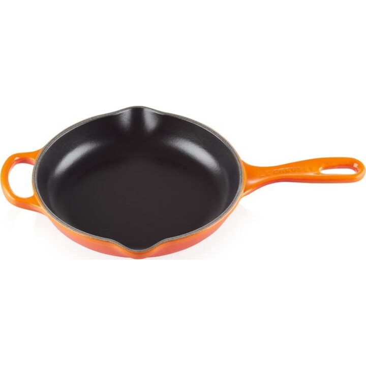Le Creuset Signature Gusseisenpfanne, rot, 20 cm