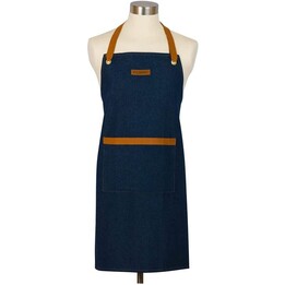 Grembiule da chef Le Creuset «Textile», blu scuro, 88 cm