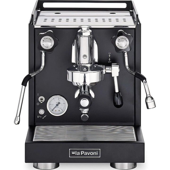 Máquina de café espresso La Pavoni New Cellini Classic, negra