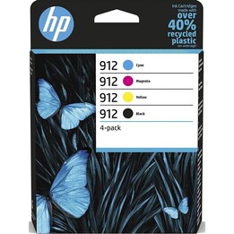 HP Original 912 Cyan, Magenta, Gelb, Schwarz