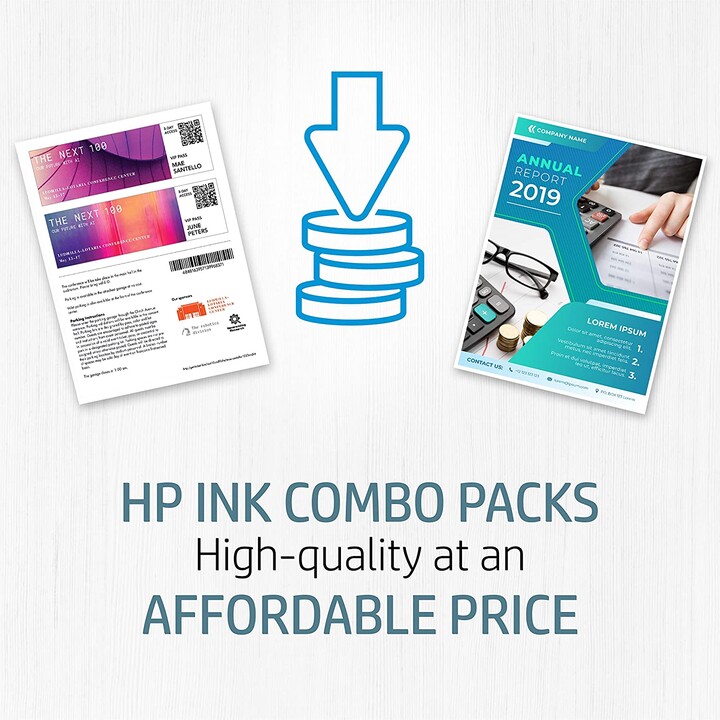 HP Original 912 Cyan, Magenta, Gelb, Schwarz